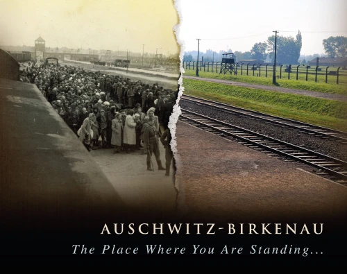 Auschwitz-Birkenau Miejsce na ktorym stoisz wer ANGIELSKA okladka.webp
