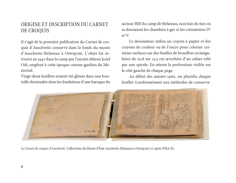 A few pages from the book