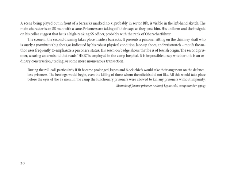 A few pages from the book