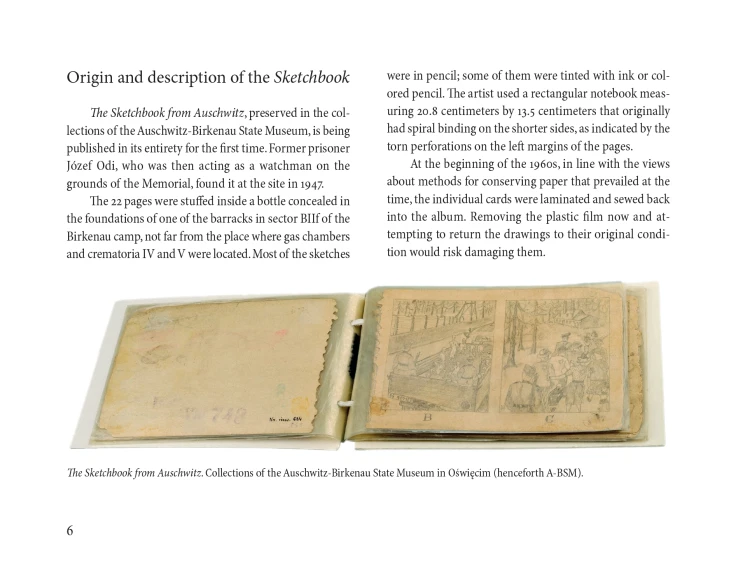 A few pages from the book