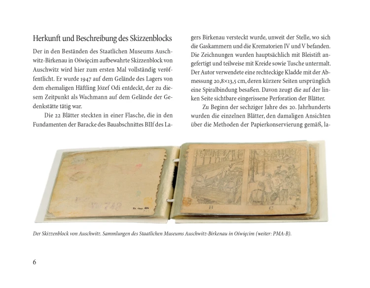 A few pages from the book