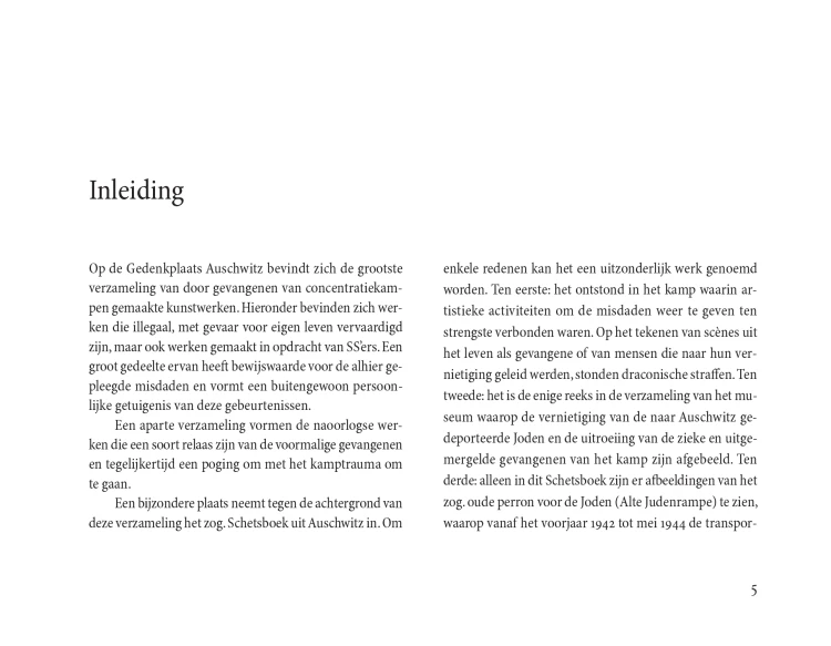 A few pages from the book