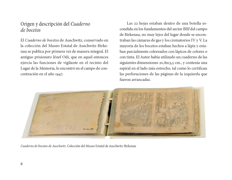 A few pages from the book