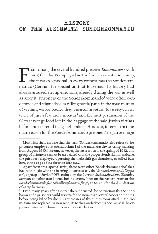 A few pages from the book