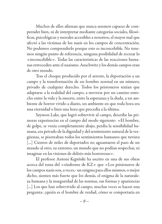 A few pages from the book