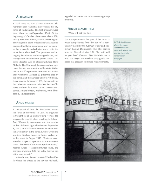 A few pages from the book