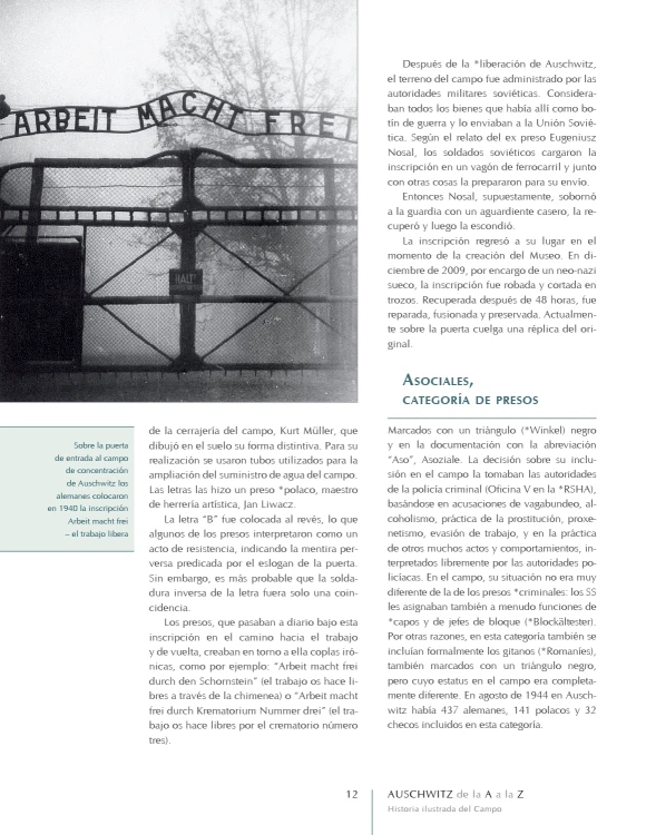 A few pages from the book