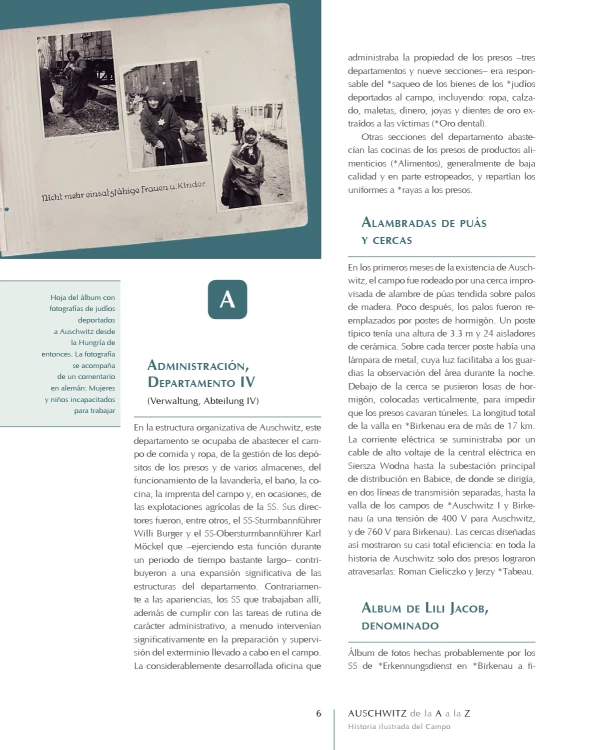 A few pages from the book
