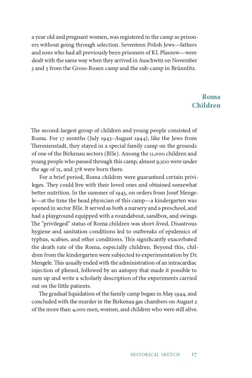 A few pages from the book