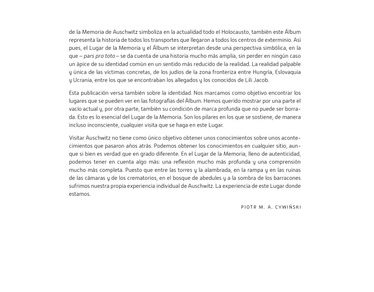 A few pages from the book