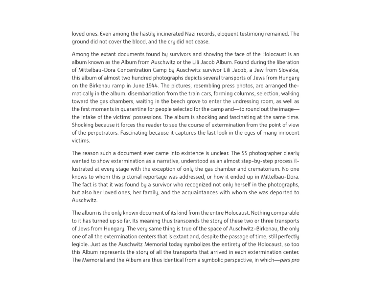 A few pages from the book