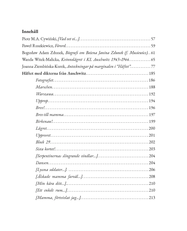 A few pages from the book