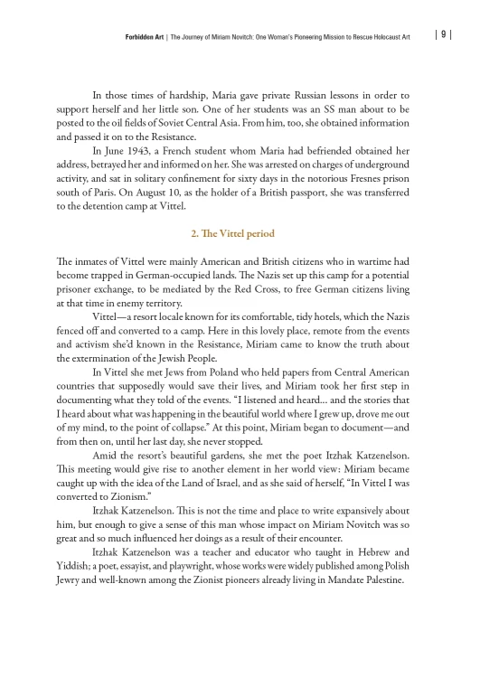 A few pages from the book
