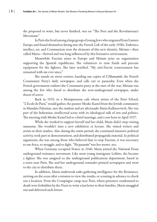 A few pages from the book