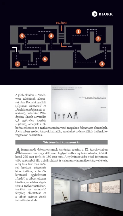 A few pages from the book