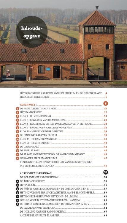 A few pages from the book