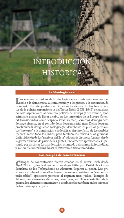 A few pages from the book
