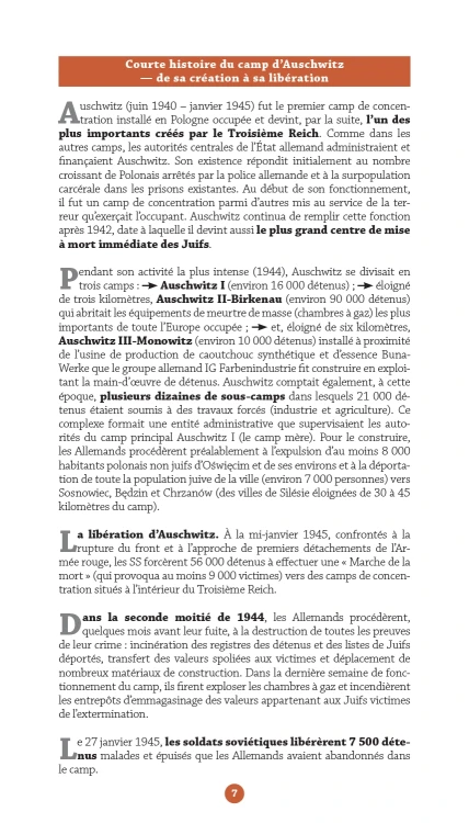A few pages from the book