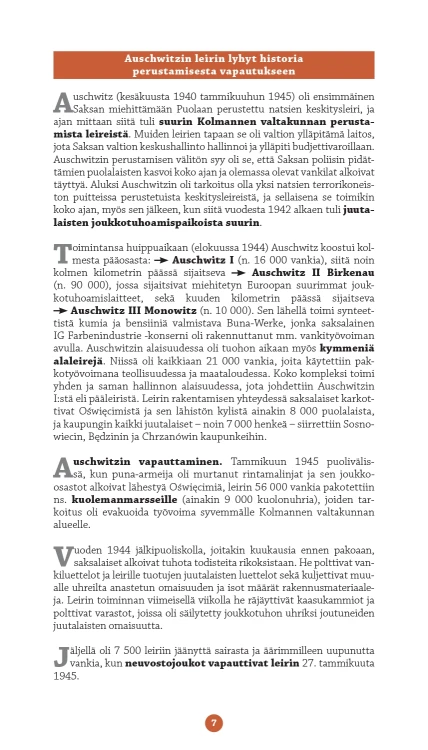 A few pages from the book