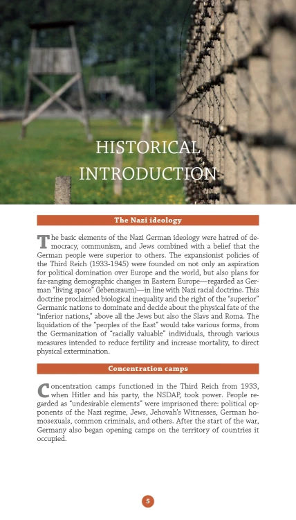 A few pages from the book